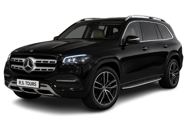 Black Benz GLS